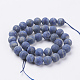Chapelets de perles en lapis-lazuli naturel G-J376-52-10mm-2