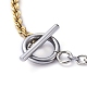 304 Stainless Steel Chain Necklaces NJEW-JN02832-3