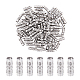 Unicraftale 100Pcs 304 Stainless Steel Tube Beads STAS-UN0026-30-1