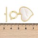 Застежки-тогл из латуни KK-K391-12G-4