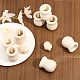 30 шт. 2 бутылки из натурального дерева DIY-CA0005-05-4