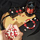 Nbeads fai da te kit per la creazione di braccialetti a tema halloween DIY-NB0006-94-3