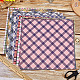 Gorgecraft 24 fogli 12 stili blocco di carta per album AJEW-GF0006-97-4