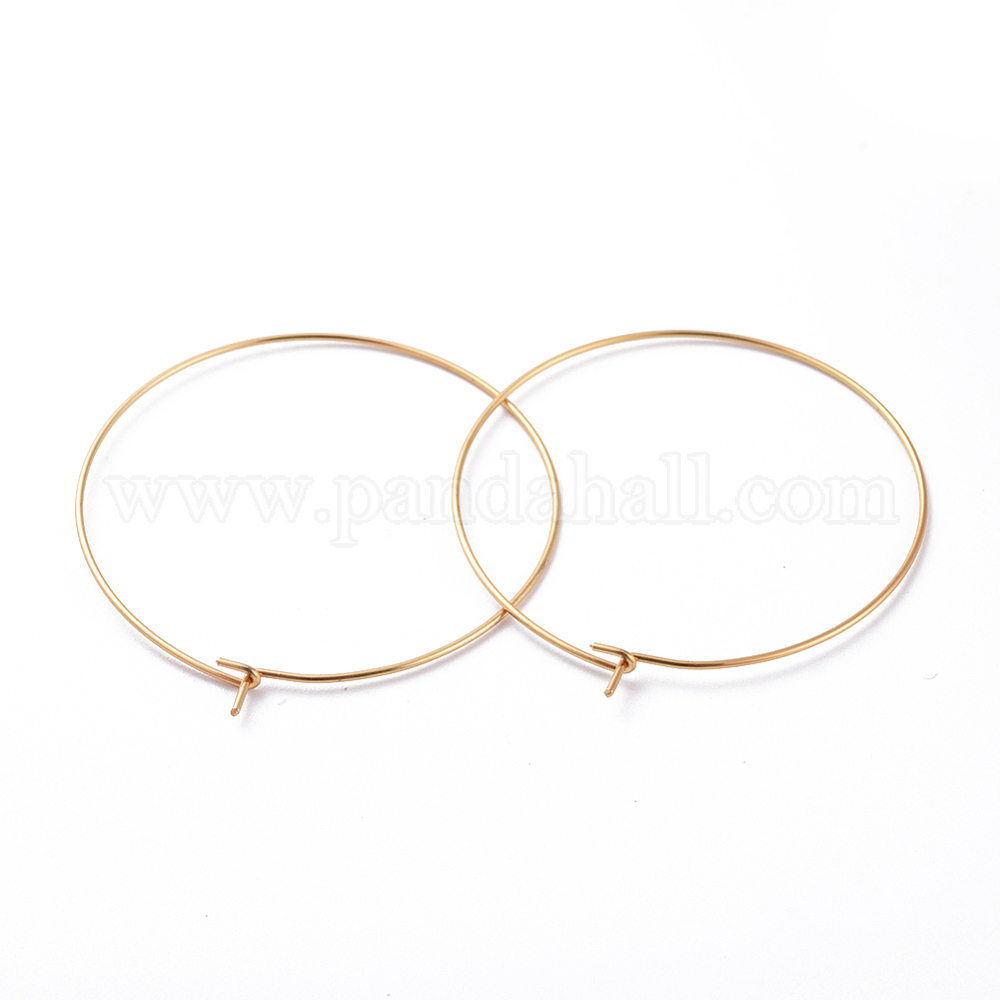 Wholesale 316 Surgical Stainless Steel Hoop Earring Findings