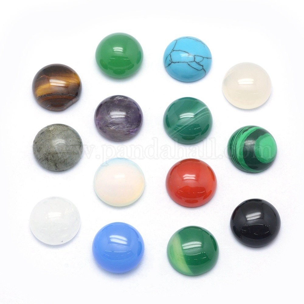 Wholesale Natural & Synthetic Mixed Stone Cabochons - Pandahall.com