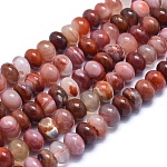 Natural Carnelian Beads Strands, Rondelle, 11~12x7~10mm, Hole: 1.2mm, about 49~51pcs/strand, 15.35 inch~15.55 inch(39~39.5cm