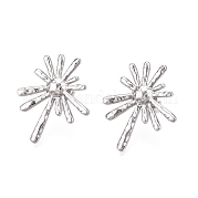 Серьги-гвоздики из нержавеющей стали 304 EJEW-G395-30P