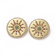 Латунные подвески из микро-паве KK-I658-47G