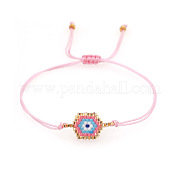 Браслеты из стеклянных бус в богемном стиле KD2709-4