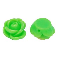 Непрозрачный цветок розы гранулы смолы&nbsp;X-CRES-B1029-A24
