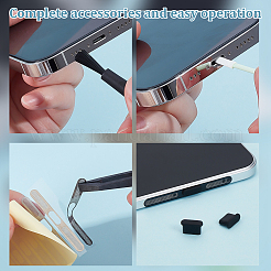 Силиконовые мобильные заглушки от пыли&nbsp;DIY-OC0014-55