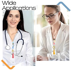 Силиконовые бусины ремешок на шею шнурок&nbsp;HJEW-YW00044-01