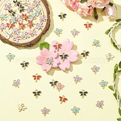 Подвески из эмали из сплава 50 шт.&nbsp;ENAM-YW0006-26