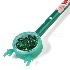 Weihnachtlicher Gelstift aus Kunststoff&nbsp;AJEW-L097-01B