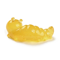 Adorno de gusano de resina luminosa&nbsp;DJEW-R011-01A-06