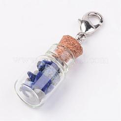 Стеклянные подвески для бутылок HJEW-JM00219