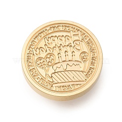 Золотые тона сургучной печати AJEW-U008-02G-04