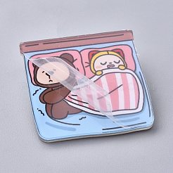 Акриловые защитные броши JEWB-F012-06