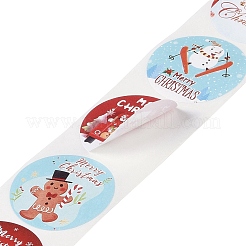 Selbstklebende Papieraufkleber mit Weihnachtsmotiven&nbsp;X-DIY-B077-01A-09