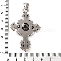 Большие подвески из хирургической нержавеющей стали 316 STAS-Z073-44AS