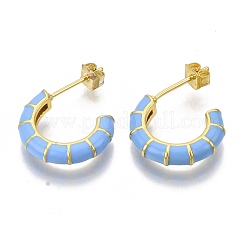Aretes de latón&nbsp;EJEW-S209-10B