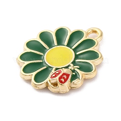 Pendentifs d'émail en alliage&nbsp;ENAM-Q001-06G-04