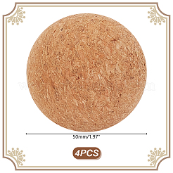 Massageball aus Kork&nbsp;LS-FIND-WH0427-63B