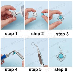 Kit per fare orecchini fai da te&nbsp;DIY-SC0017-24