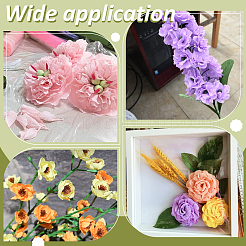 8 рулон гофрированной бумаги ручной работы&nbsp;DIY-GO0002-77