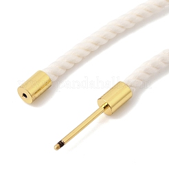 Fabrication de colliers en cordon Milan en nylon rond de 3 mm&nbsp;BJEW-H642-01G-27