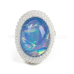 Латунные регулируемые кольца&nbsp;RJEW-P128-04G-A