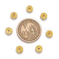 Железа горный хрусталь разделительные бусинки&nbsp;X-RB-A010-8MM-G