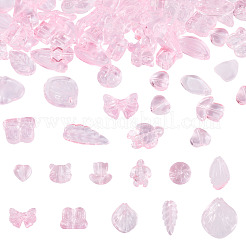 64 шт. прозрачные стеклянные бусины градиентного цвета&nbsp;GLAA-TA0003-48C