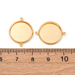 Латуни разъем кабошон сеттинги KK-F898-21D-G