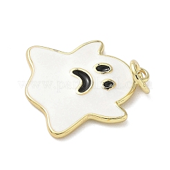 Подвески из латуни и эмали на тему Хэллоуина&nbsp;LS-KK-L248-01G-05