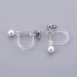 Пластиковые серьги с клипсами STAS-P221-24P