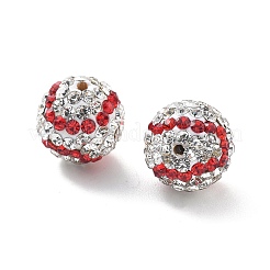 Бусины со стразами PORC-A027-01A