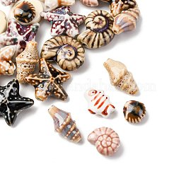 26 шт. 13 стиля фарфоровых керамических бусин ручной работы PORC-FS0001-29