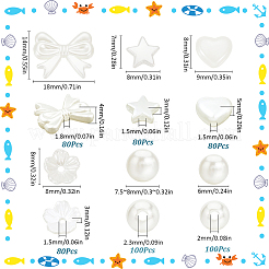 Абс пластиковые жемчужные бисера KY-SC0002-28A