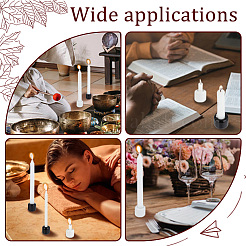 Фарфоровый подсвечник DJEW-WH0043-20B