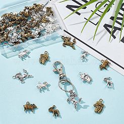 64шт 8 стиля подвески из сплава в тибетском стиле FIND-AR0005-03