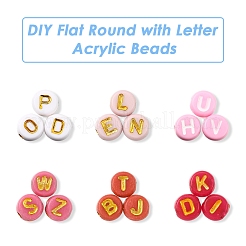 Наборы для изготовления браслетов из акриловых бусин своими руками&nbsp;DIY-FS0008-90