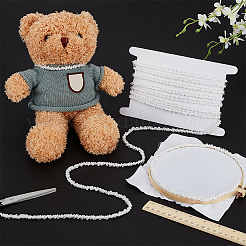 4.9 ярд полиэфирной кружевной ленты OCOR-FG0002-67B