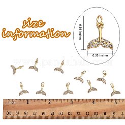 Кулон из латуни с микропаве из кубического циркония&nbsp;ZIRC-SZ0001-60