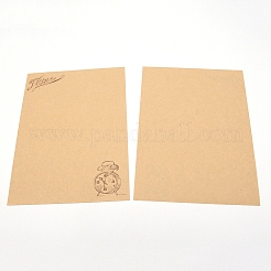 Kraftpapier Briefpapier&nbsp;LS-DIY-WH0204-56