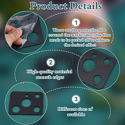 Шаблон глаз куклы из акрила&nbsp;DIY-WH0580-39D