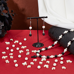 230шт 3 стиля синтетические бирюзовые бусины TURQ-AR0001-20A