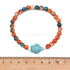 2 Stück Stretch-Armband aus synthetischen&nbsp;BJEW-JB13640