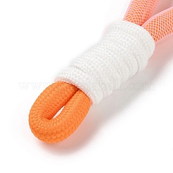 Плетеный нейлоновый ремешок AJEW-C035-02F