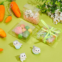 Boîtes de rangement en plastique&nbsp;LS-CON-WH0086-083